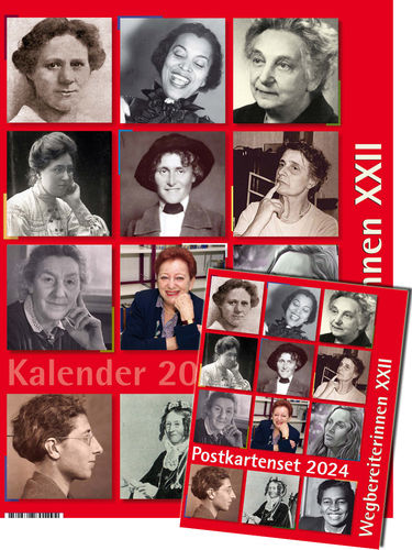 G. Notz (Hg) : Kombi Kalender und Postkartenset: Wegbereiterinnen 2024, XXII - ISBN 9783945959701
